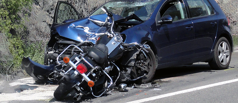 motorcycle rider receives a settlement of $380,000 after colliding with car